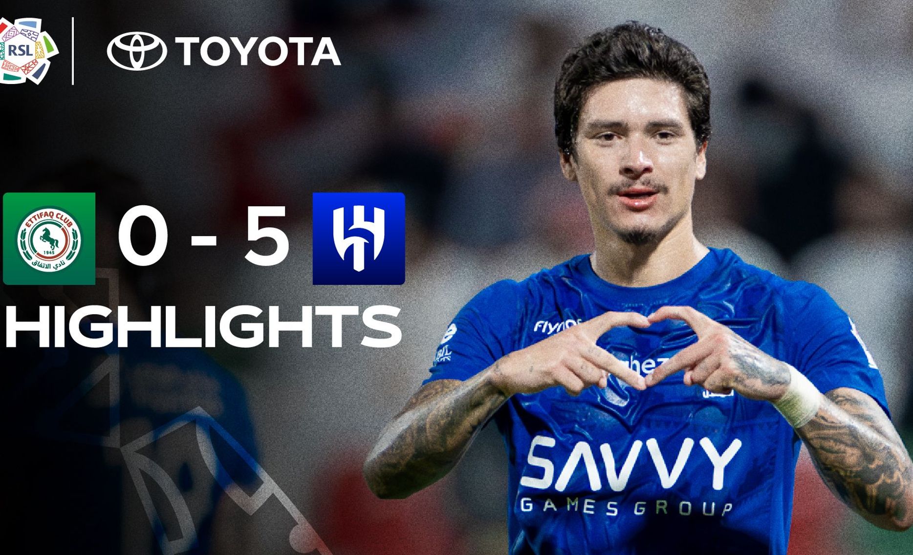 Al Ettifaq 0-5 Al Hilal