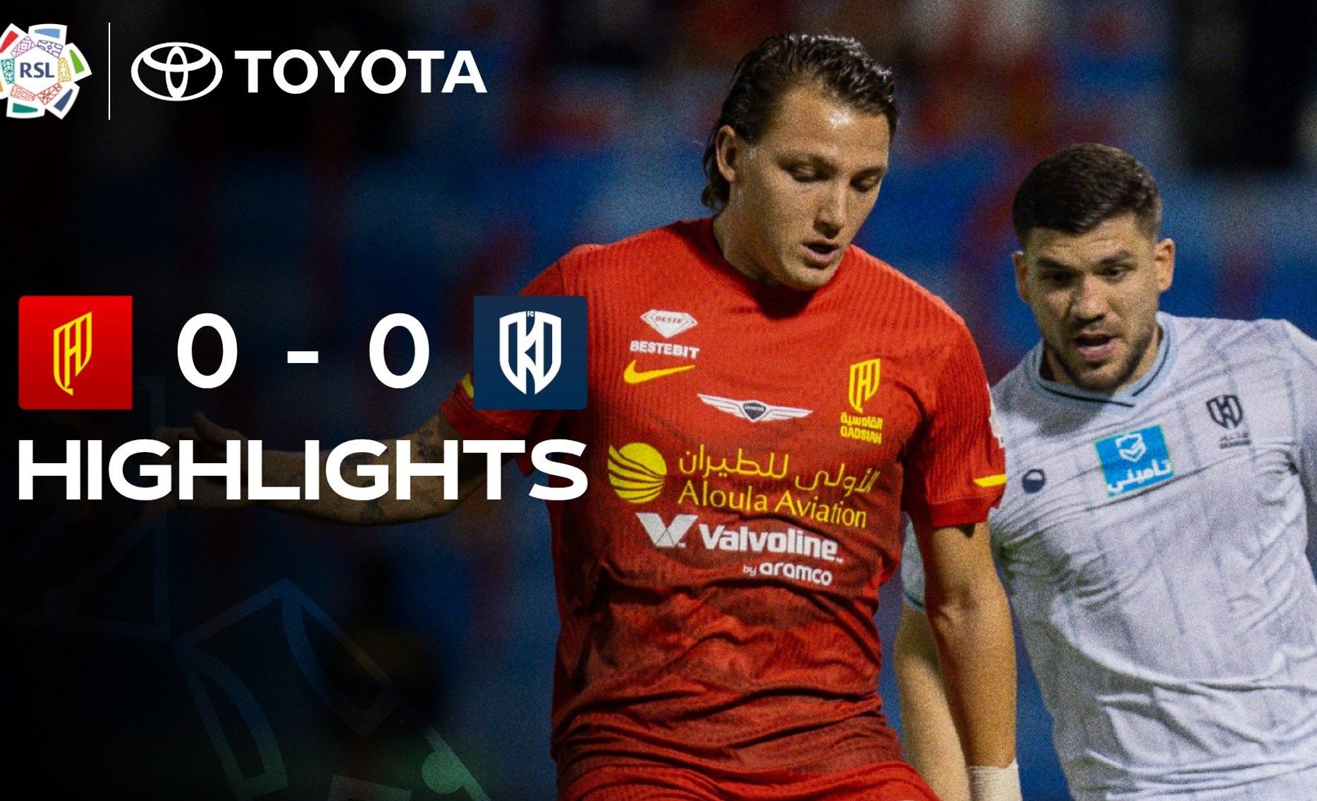 Al Qadsiah 0-0 Al Okhdood