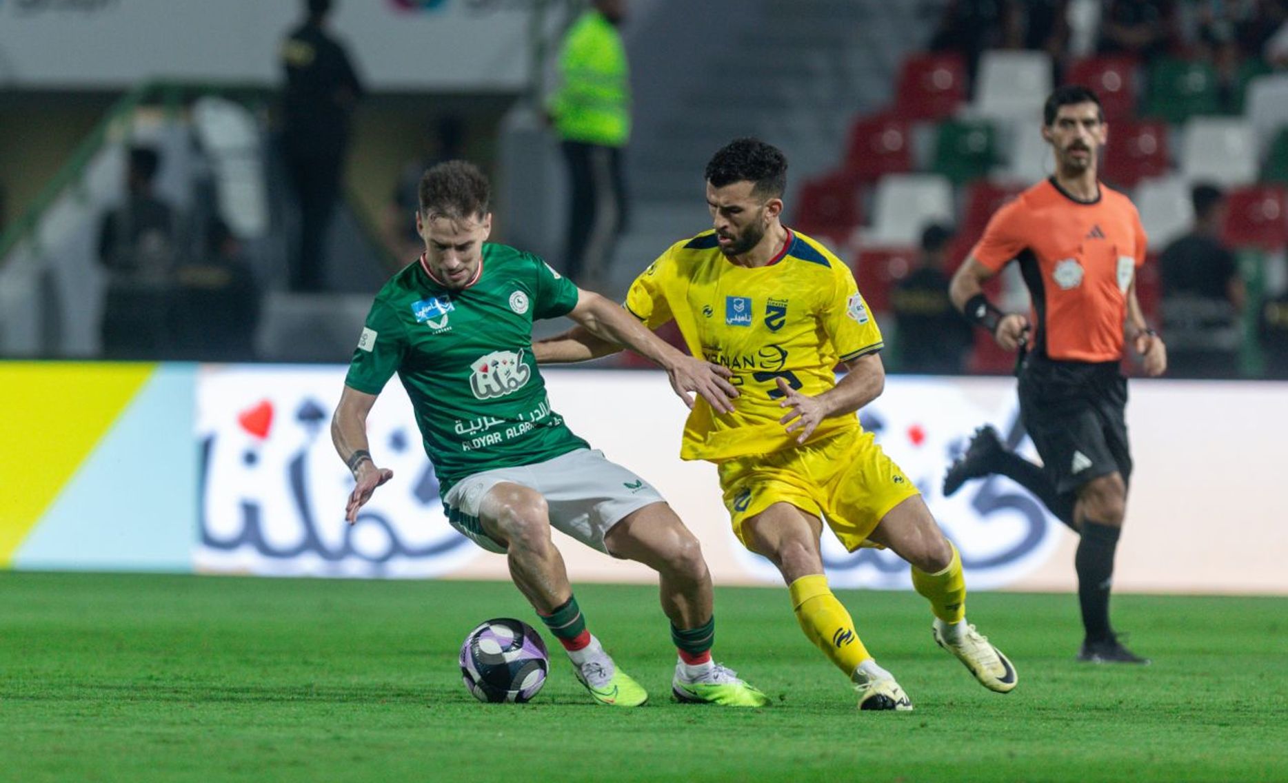 الاتفاق ينقذ نقطة ثمينة أمام الحزم في اللحظات الأخيرة