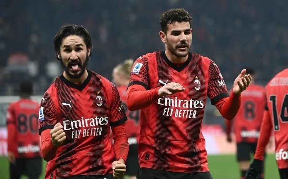 Yacine Adli (L) and Theo Hernandez spent two years together at AC Milan before both moving to RSL