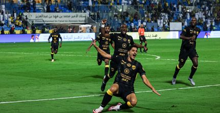 فيصل الغامدي يحتفل بالهدف المكمّل لمعجزة التعادل 4-4 مع الخليج الثالث خلال 12 دقيقة