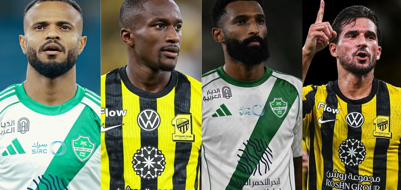 ديربي البحر يسلط الأضواء على الأبرز بين المساهمين تهديفيًا في الاتحاد والأهلي