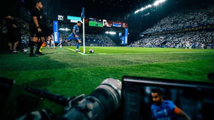 A photographer's view in Al Hilal v Al Shabab