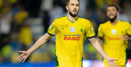 فورتونيس سجل ثنائية في تعادل الخليج أمام الاتحاد