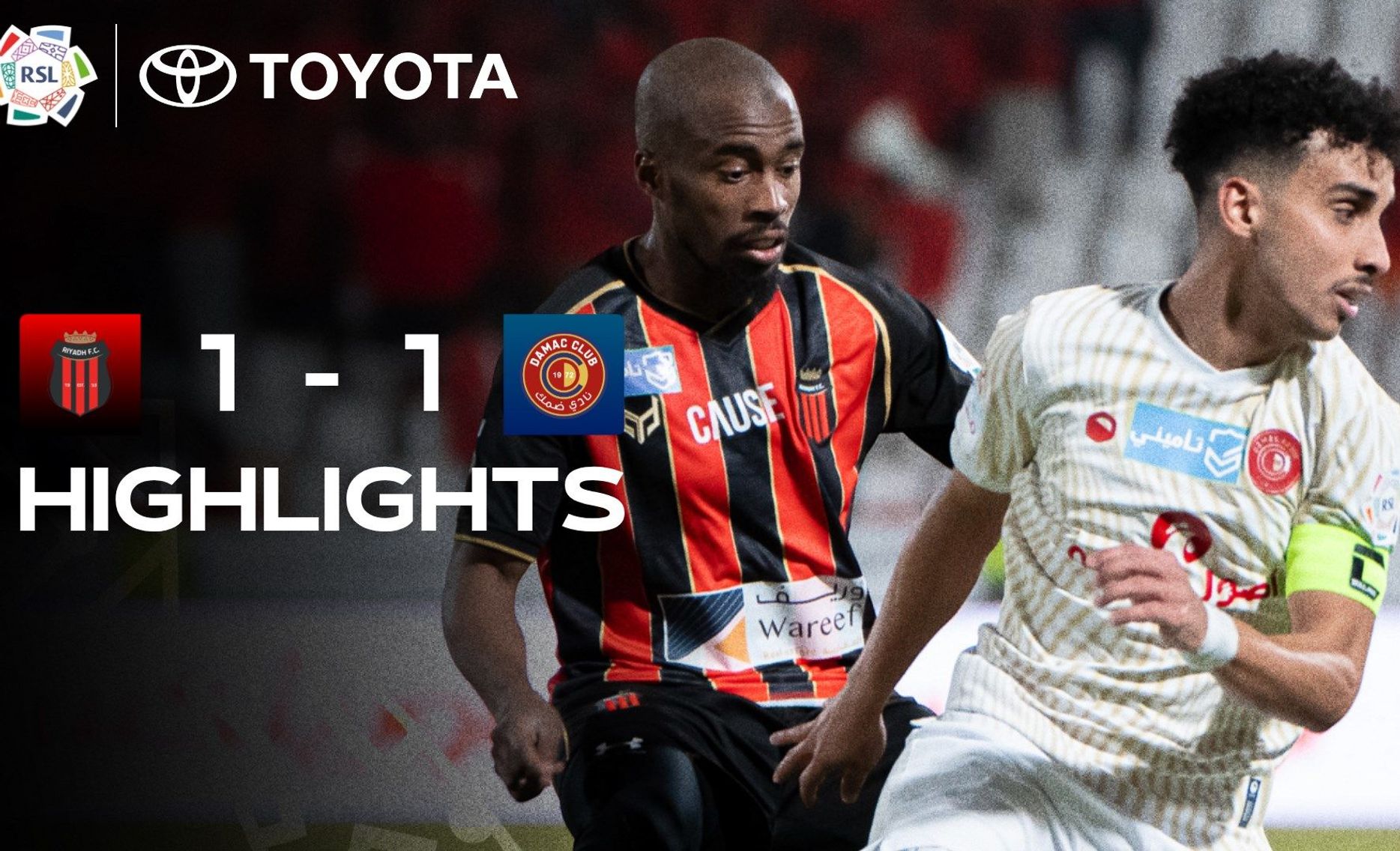 Al Riyadh 1-1 Damac