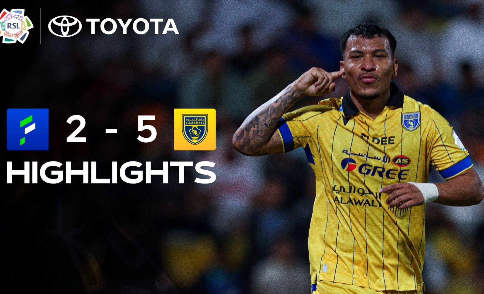 Al Fateh 2-5 Al Taawoun