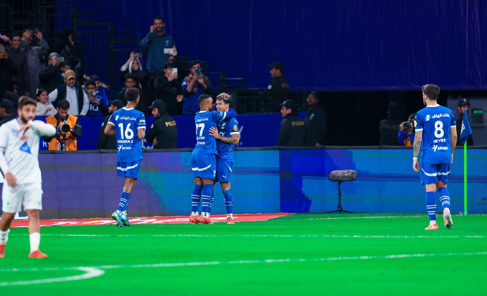 سجل الهلال الرقم القياسي من الأهداف في مرمى الفتح