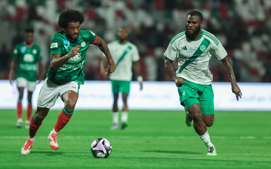 The influx of top internationals like Franck Kessie (R) and Georginio Wijnaldum has helped develop Saudi Arabian players