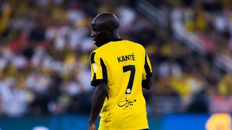 N'Golo Kante continues to excel for Al Ittihad