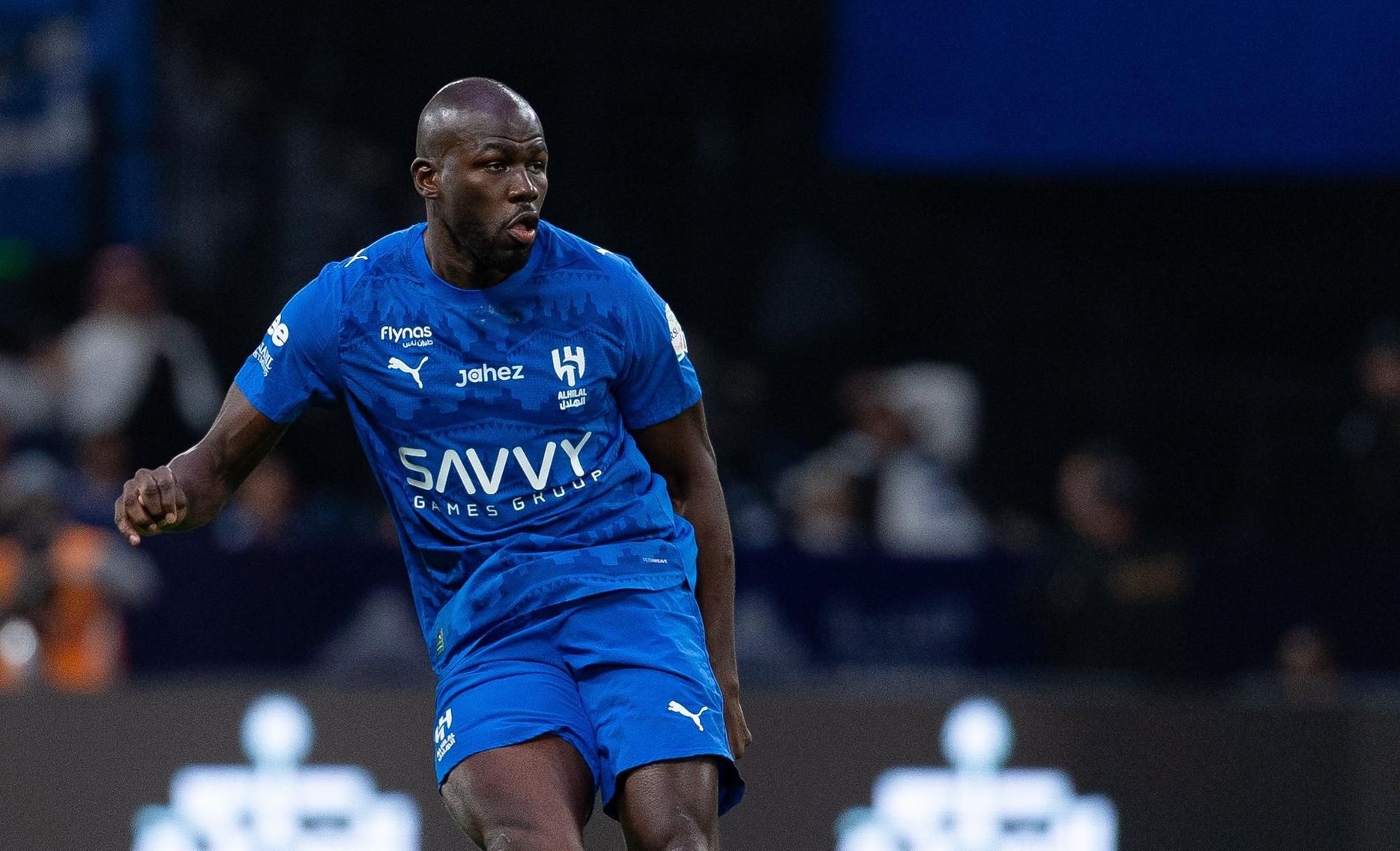 Al Hilal's Kalidou Koulibaly v Al Fateh