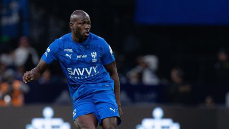 Al Hilal's Kalidou Koulibaly v Al Fateh