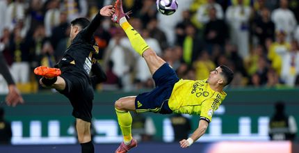 أسهم رونالدو بالهدف الأجمل في الموسم ضمن 28 هدفًا في طريق النصر للتويج بلقب دوري روشن السعودي