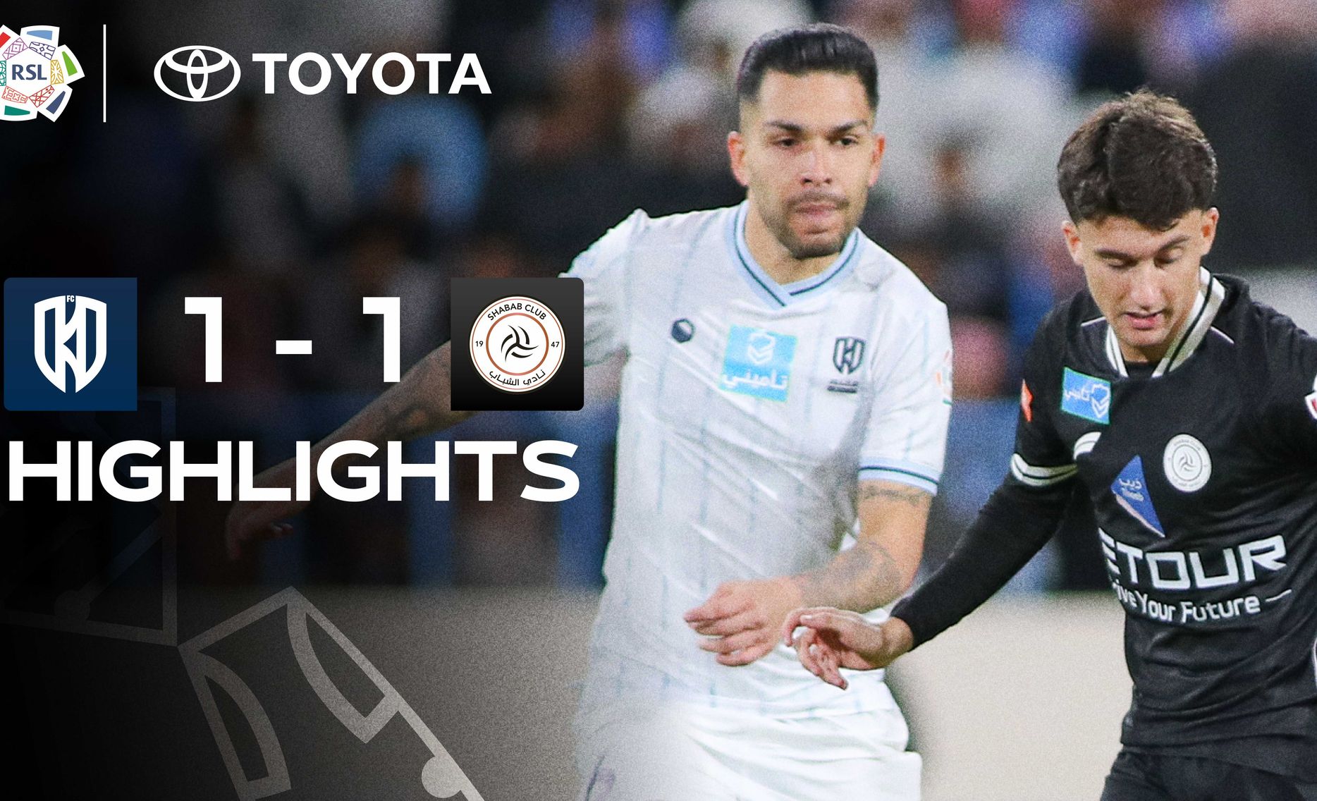 Al Okhdood 1-1 Al Shabab