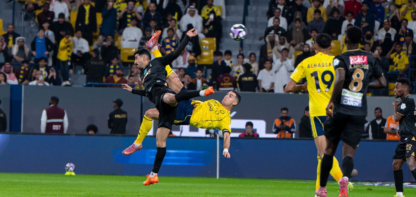 مقصية رونالدو في مرمى الخليج