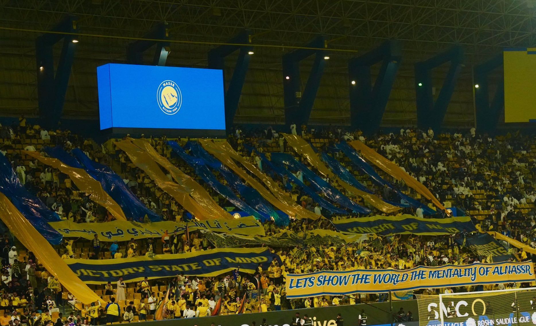 بلغ عدد الحضور الجماهيري في مباراة النصر والخليج  26,003 مشجع