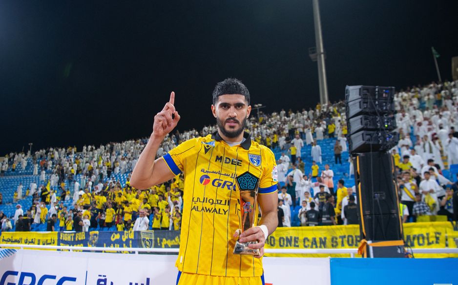 وليد الأحمد نجح في تحقيق جائزة رجل المباراة مرتين هذا الموسم