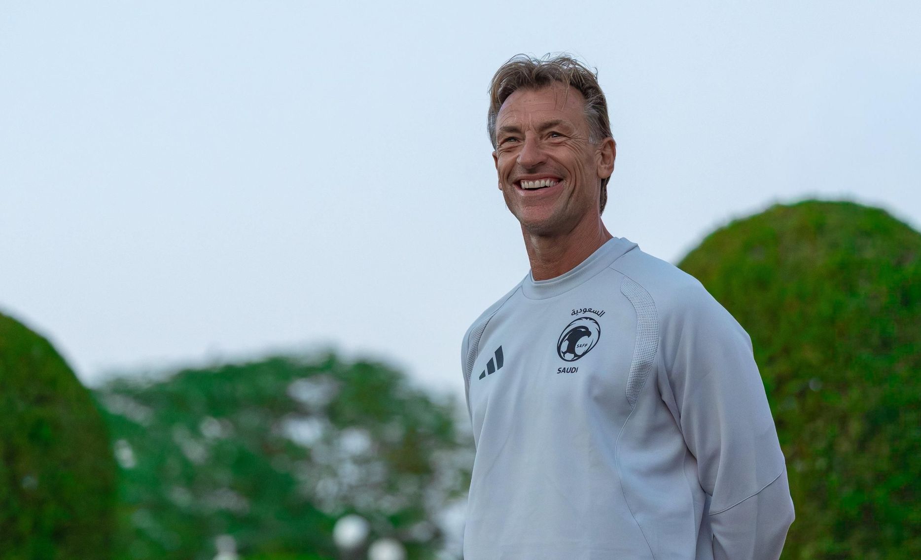 Saudi Arabia manager Herve Renard before 2025 FIFA Arab Cup