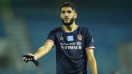 Al Fayha's Yassine Benzia