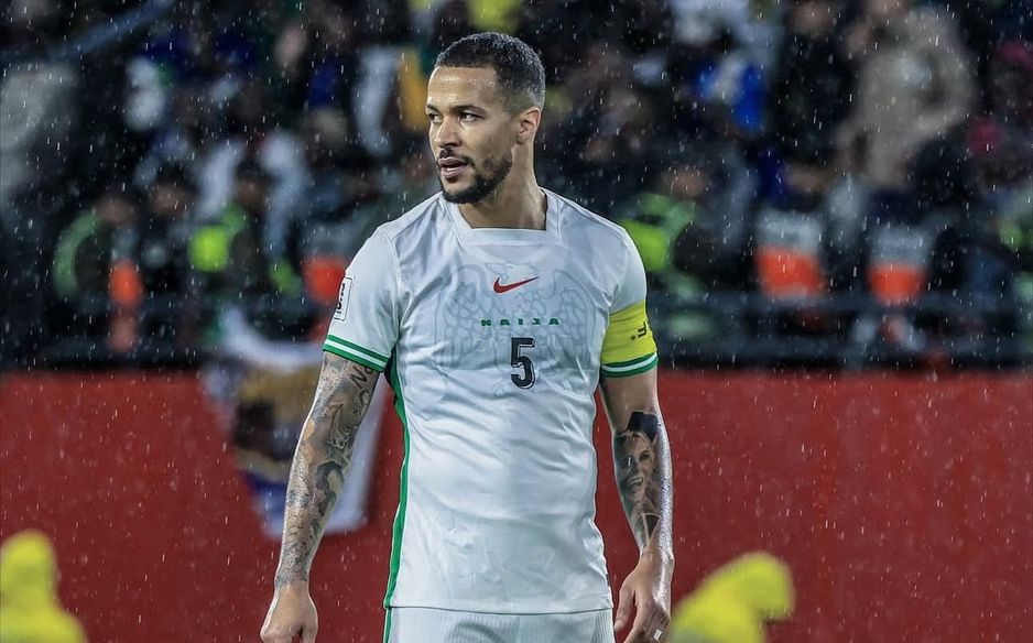 William Troost-Ekong captaining Nigeria in recent play-offs to reach 2026 FIFA World Cup