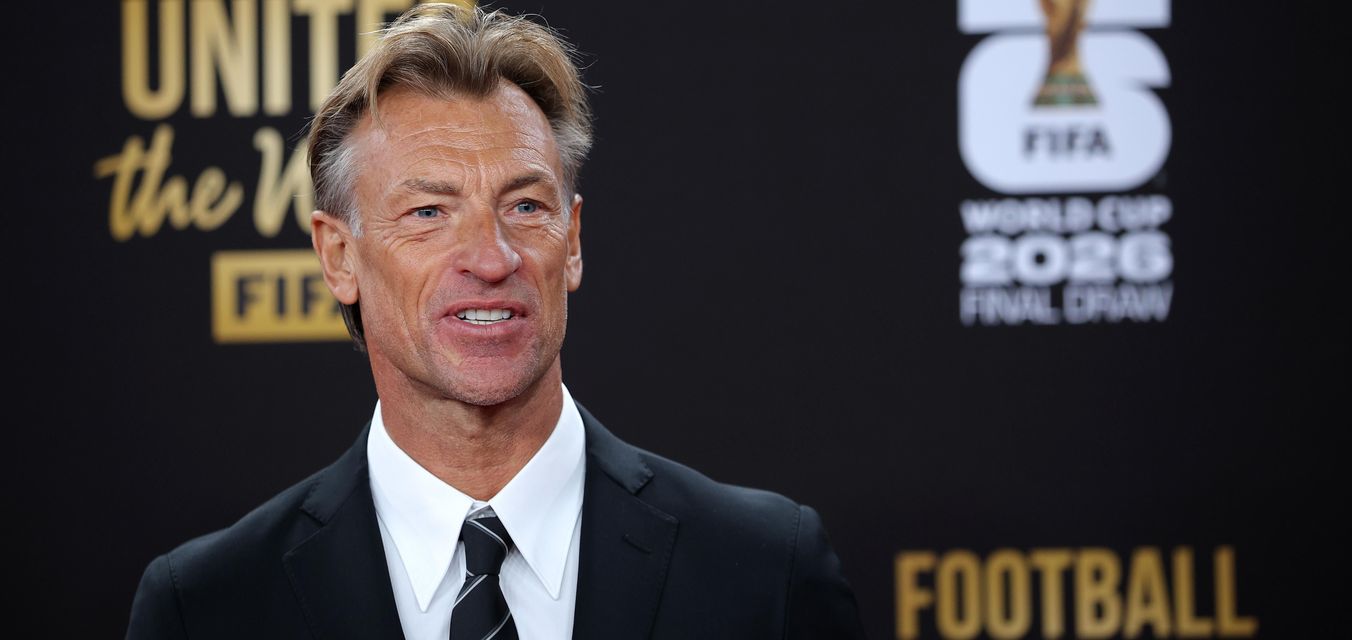 Saudi Arabia manager Herve Renard at 2026 FIFA World Cup draw