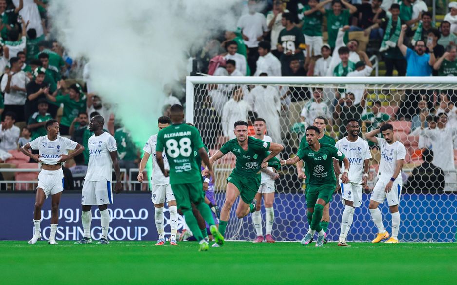 Merih Demiral nets the injury-time equaliser in Al Ahli's incredible comeback v Al Hilal