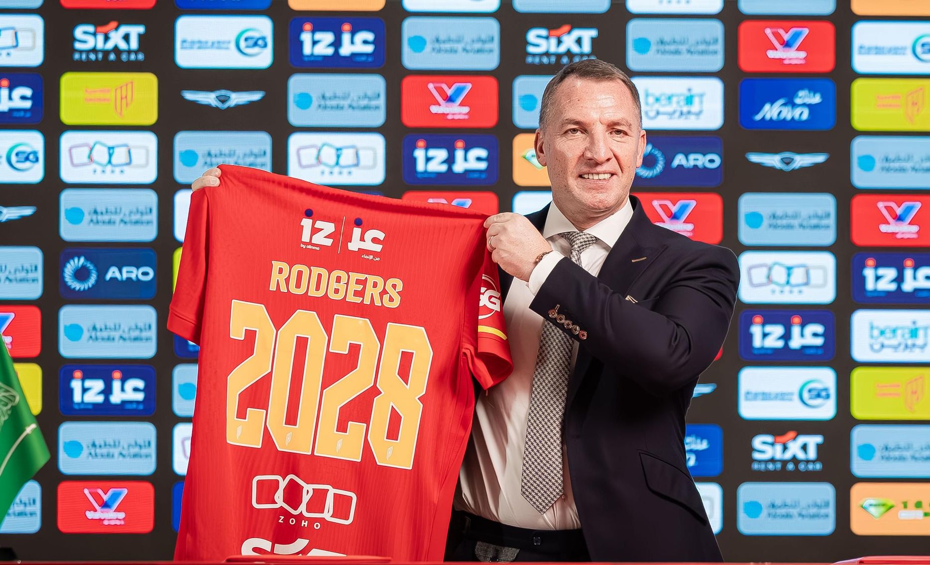 Brendan Rodgers has signed with Al Qadsiah until 2028