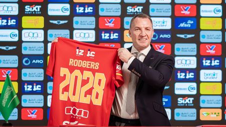 Brendan Rodgers has signed with Al Qadsiah until 2028