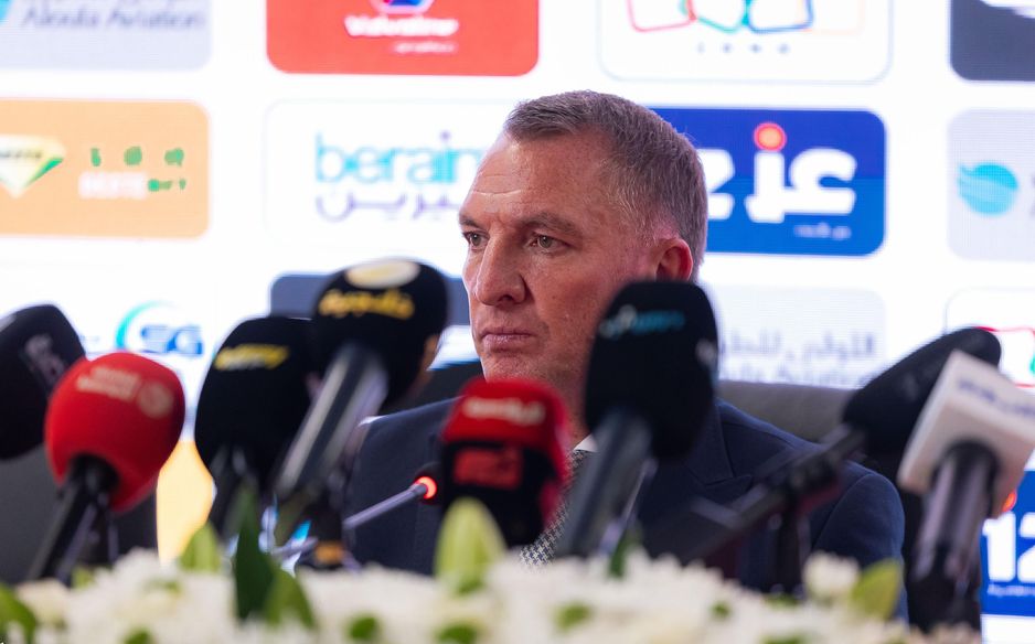 All eyes on Brendan Rodgers as he meets media for the first time as Al Qadsiah manager