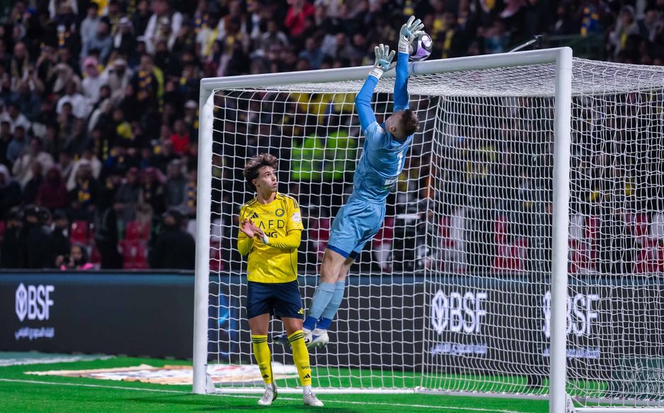 نجح ماريك روداك في 6 تصديات بمواجهة هجوم النصر