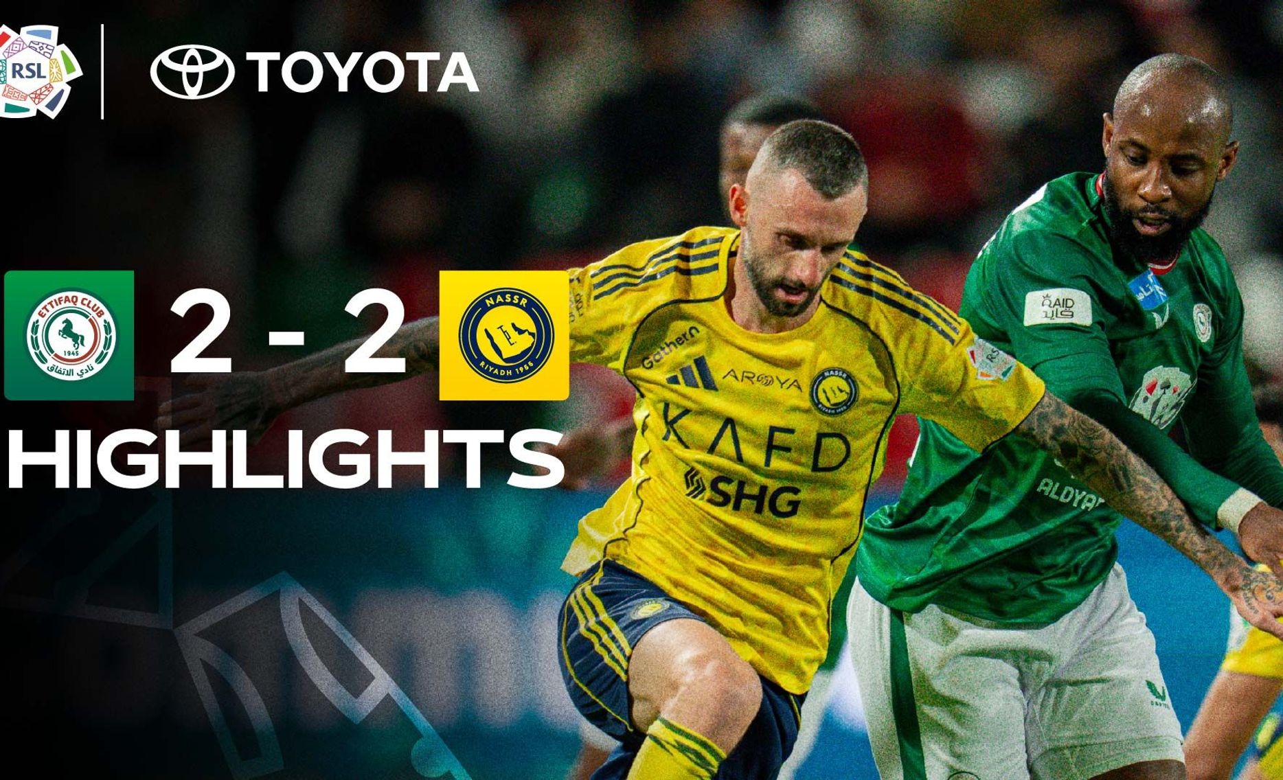 Al Ettifaq 2-2 Al Nassr