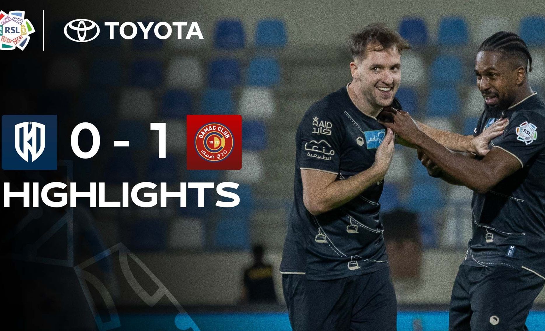 Al Okhdood 0-1 Damac