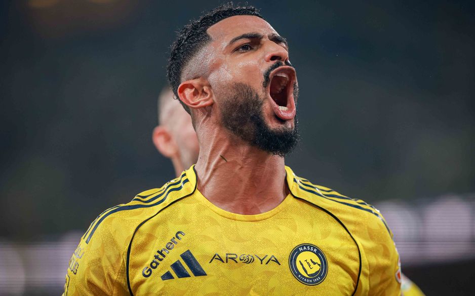 صرخة العمري بعد هدف التعادل