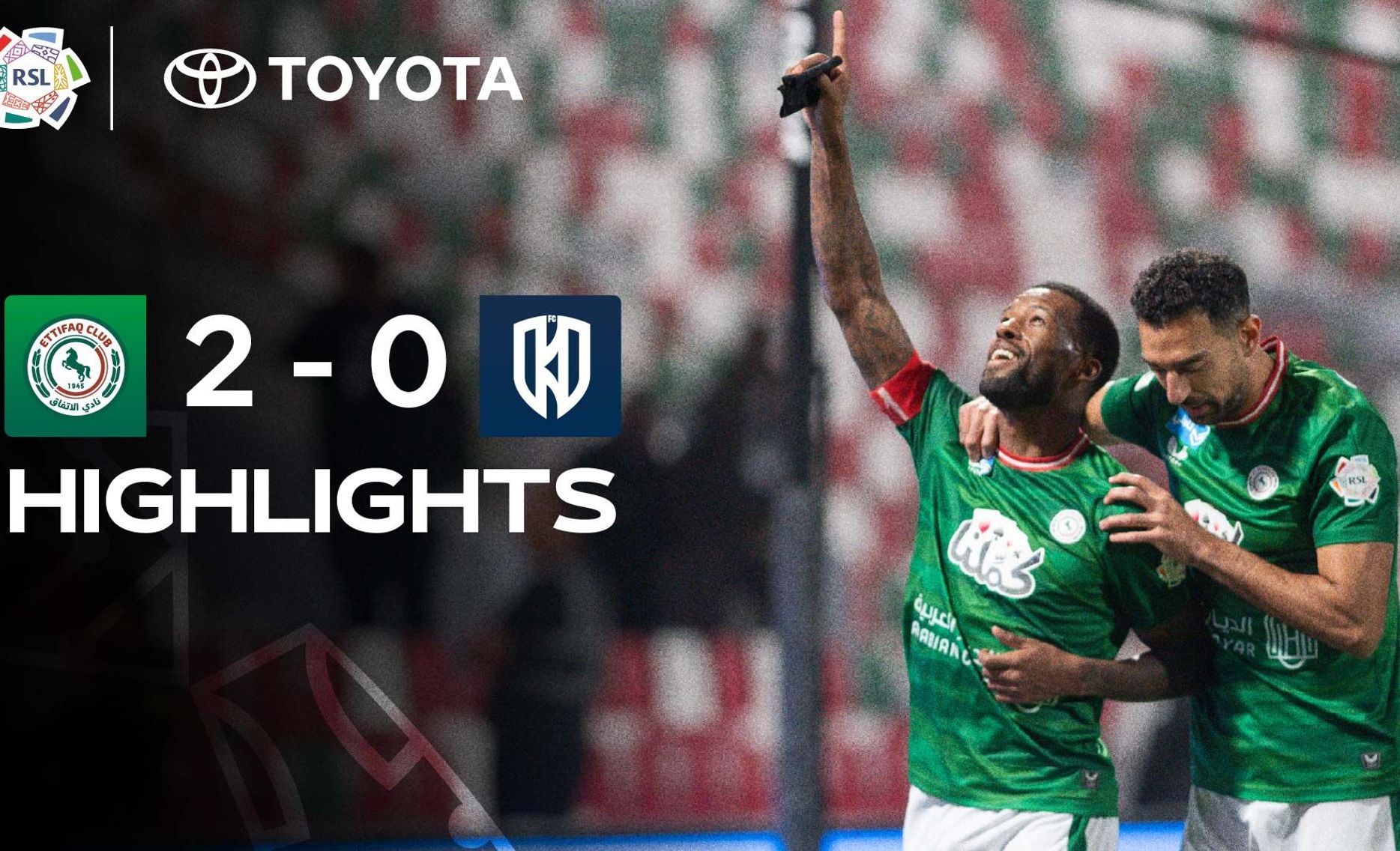 Al Ettifaq 2-0 Al Okhdood