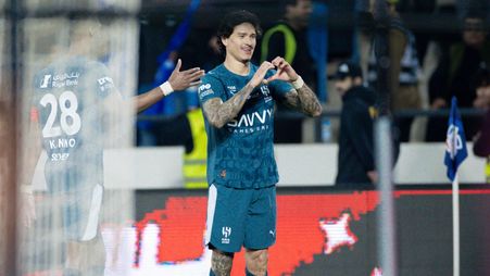 داروين نونيز افتتح التسجيل للهلال في مباراة القبض على الصدارة