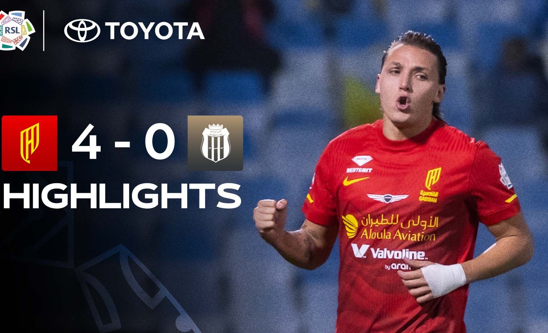 Al Qadsiah 4-0 Al Riyadh