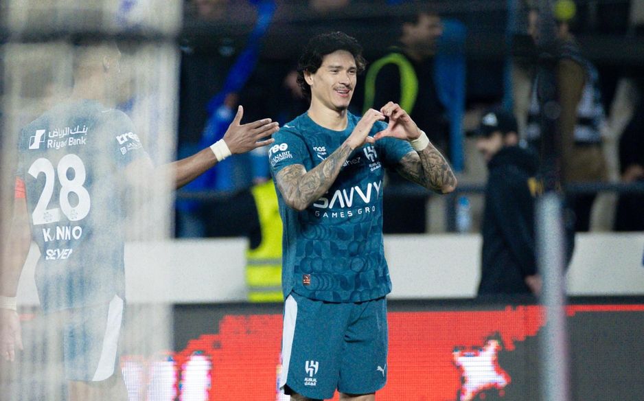 Darwin Nunez opens scoring for Al Hilal at Damac