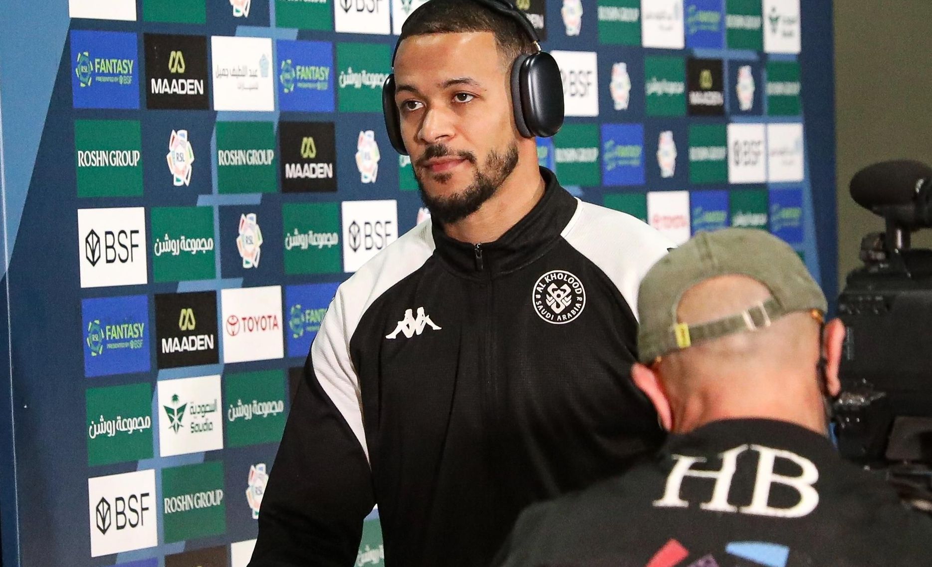 Al Kholood captain William Troost-Ekong pre-match