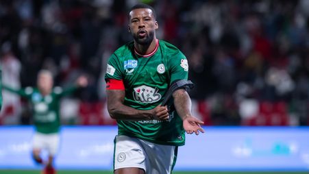 Georginio Wijnaldum scores for Al Ettifaq v Al Nassr