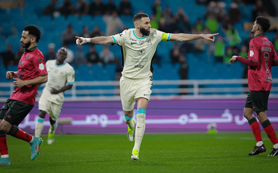 Al Ittihad captain Karim Benzema nets hat-trick at Al Kholood