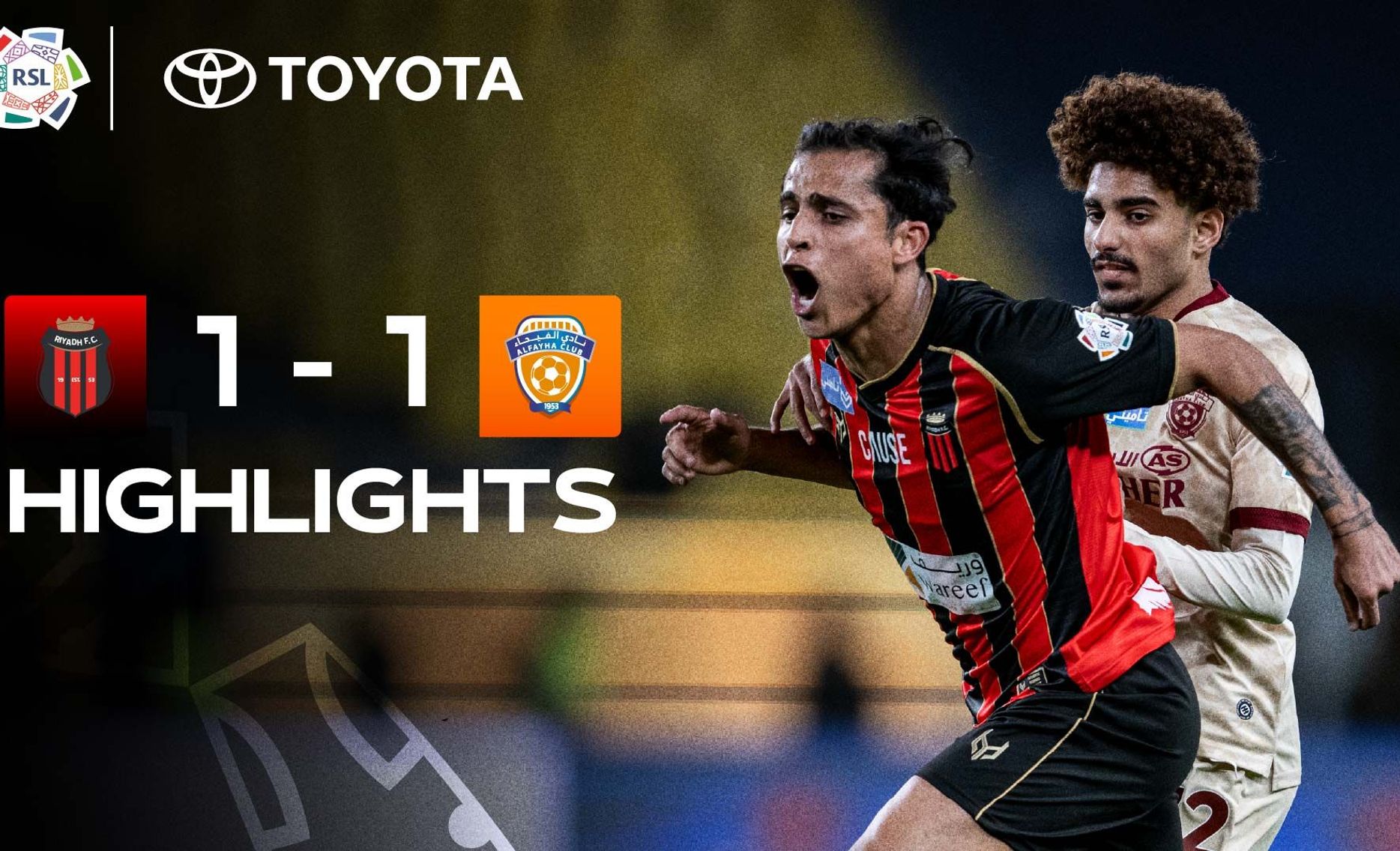 Al Riyadh 1-1 Al Fayha