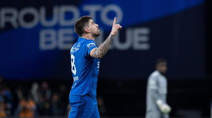 Al Hilal midfielder Ruben Neves celebrates stunner v Al Hazem
