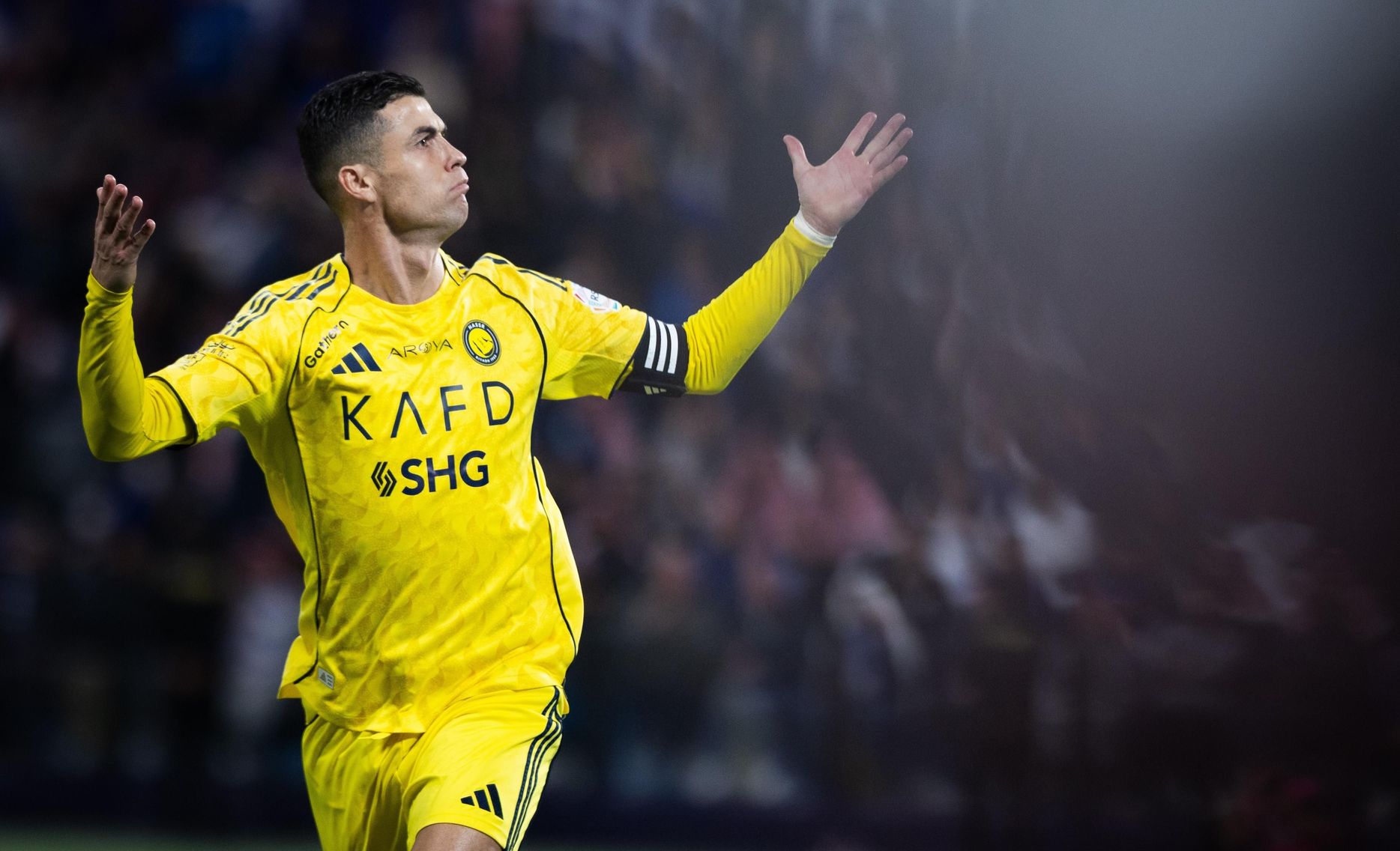 Cristiano Ronaldo had put Al Nassr 1-0 up at Al Hilal shortly before half-time
