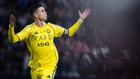 Cristiano Ronaldo had put Al Nassr 1-0 up at Al Hilal shortly before half-time