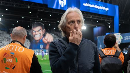 Al Nassr manager Jorge Jesus before Capital Derby at Al Hilal