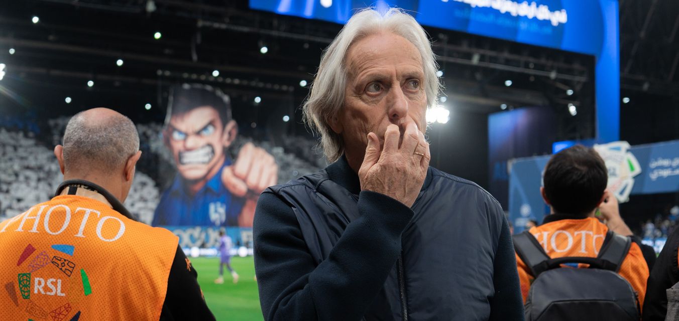 Al Nassr manager Jorge Jesus before Capital Derby at Al Hilal
