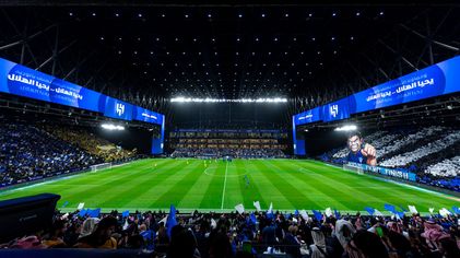 The scene at Kingdom Arena before Al Hilal host Al Nassr in the Capital Derby