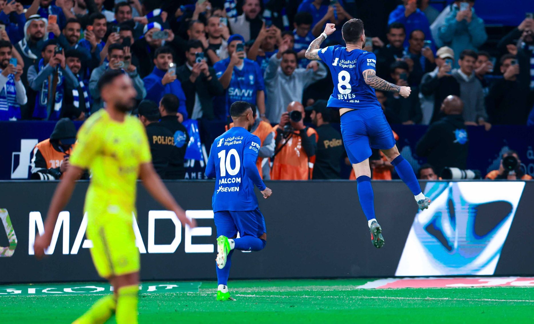 روبن نيفيز أسهم في انتصار الهلال على النصر في ديربي العاصمة