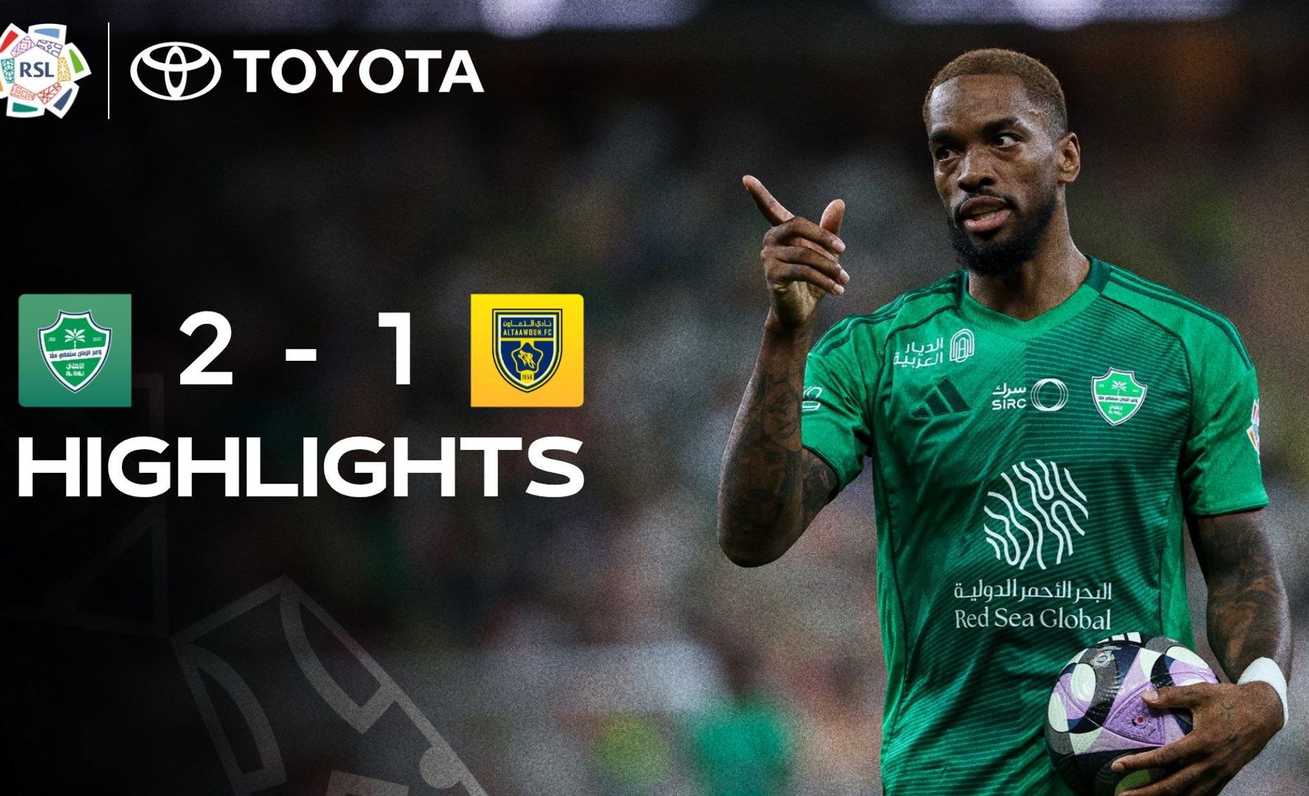 Al Ahli 2-1 Al Taawoun