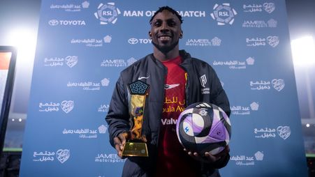 سجل كينونيس أسرع هاتريك في الموسم أمام الفيحاء وحصل على جائزة رجل المباراة والكرة