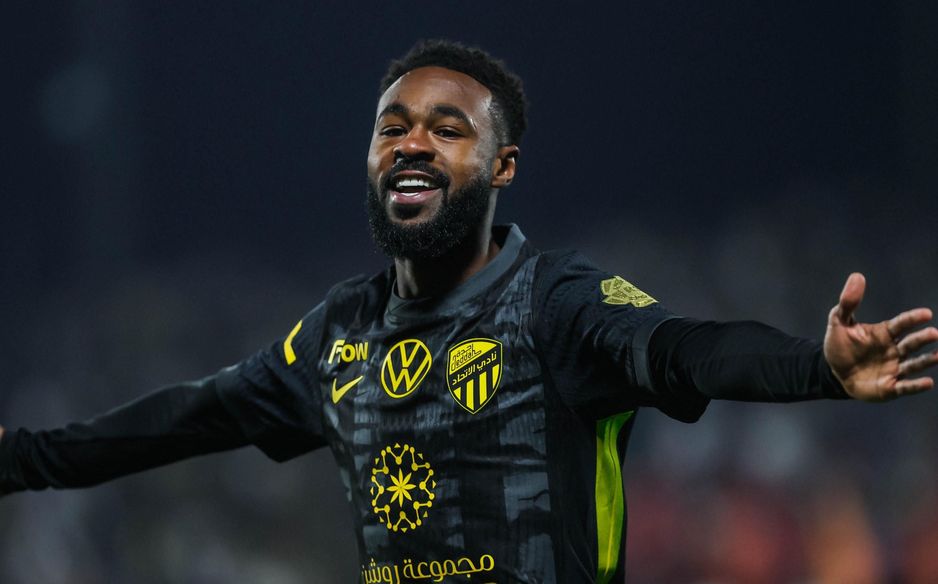 Muhannad Al Shanqiti scores for Al Ittihad at Damac